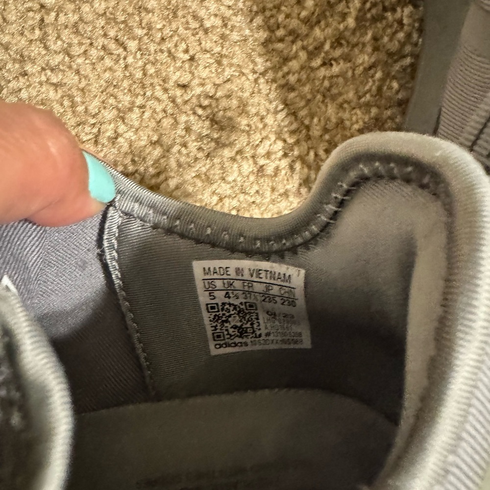 adidas Gray Athletic Shoes